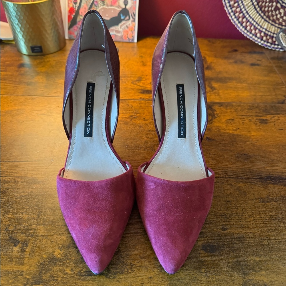 French Connection Purple Ombre Heels - Picture 2 of 3
